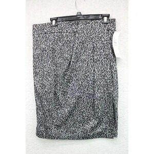 Sunny Leigh Women's Faux Wrap Skirt-Size 10-New w/Tags-Side Zipper